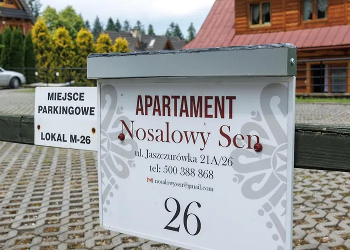 公寓 Nosalowy Sen Jacuzzi & Sauna