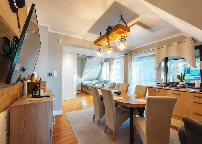 公寓 Nosalowy Sen Jacuzzi & Sauna 扎科帕内